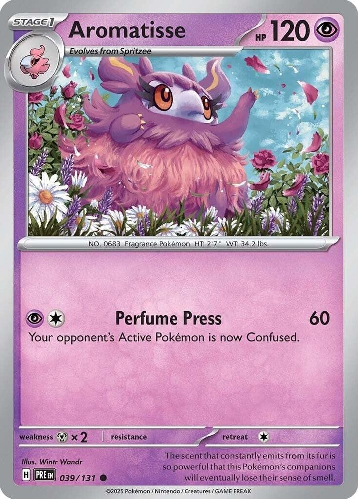 SV: Prismatic Evolutions (PRE) - Aromatisse (#039/131, Common) ()