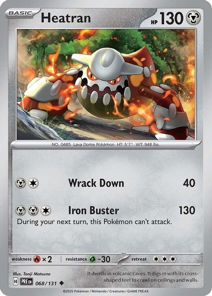 SV: Prismatic Evolutions (PRE) - Heatran (#068/131, Uncommon) ()
