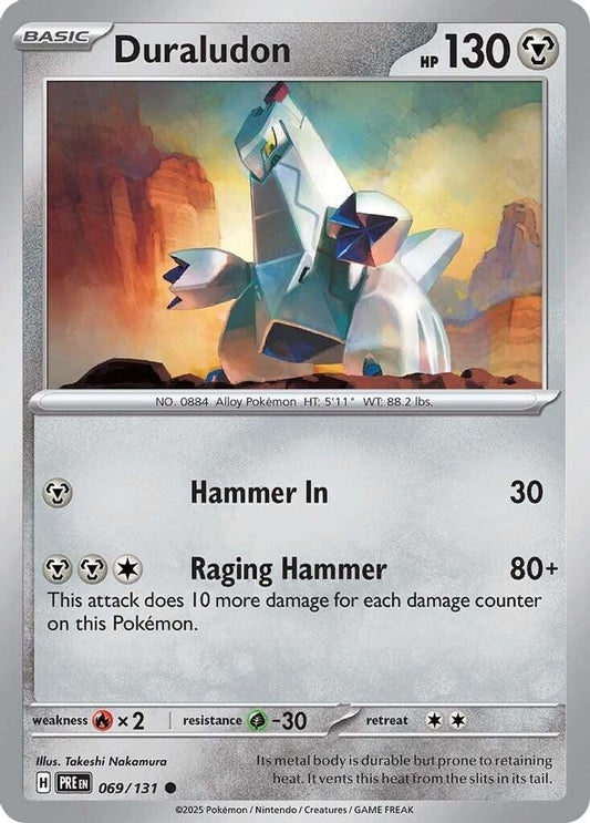 SV: Prismatic Evolutions (PRE) - Duraludon (#069/131, Common) ()