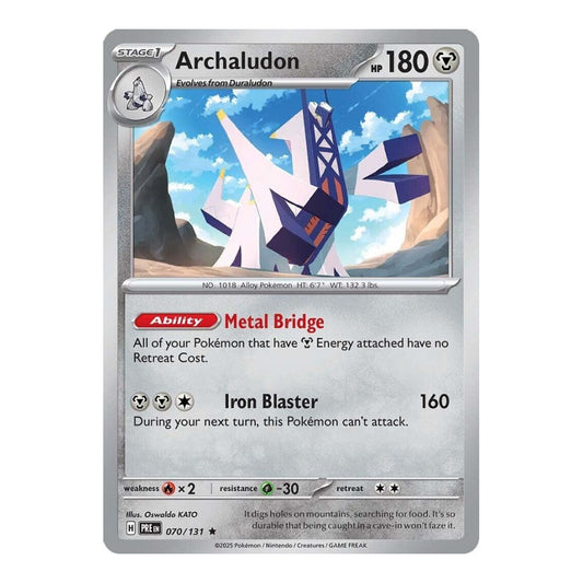 SV: Prismatic Evolutions (PRE) - Archaludon (#070/131) (Near Mint)