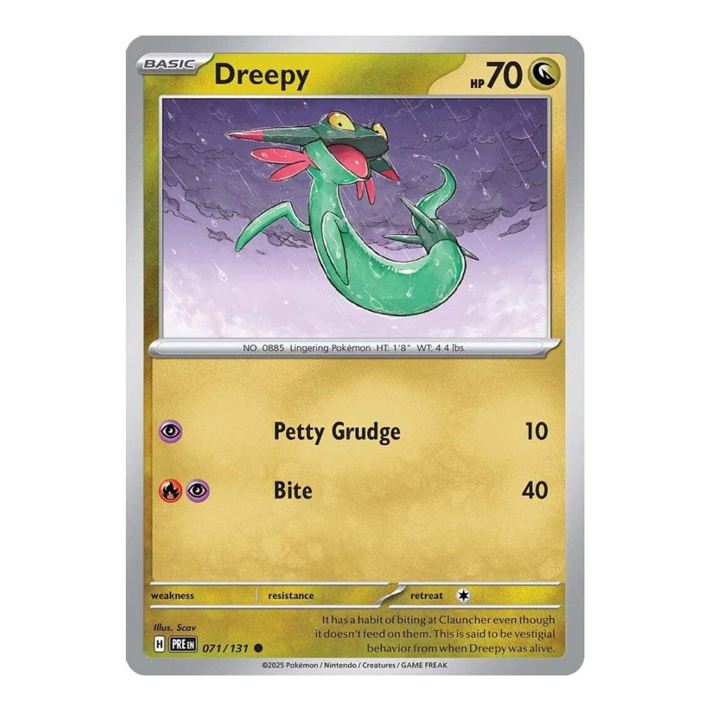 SV: Prismatic Evolutions (PRE) - Dreepy (#071/131) (Near Mint)