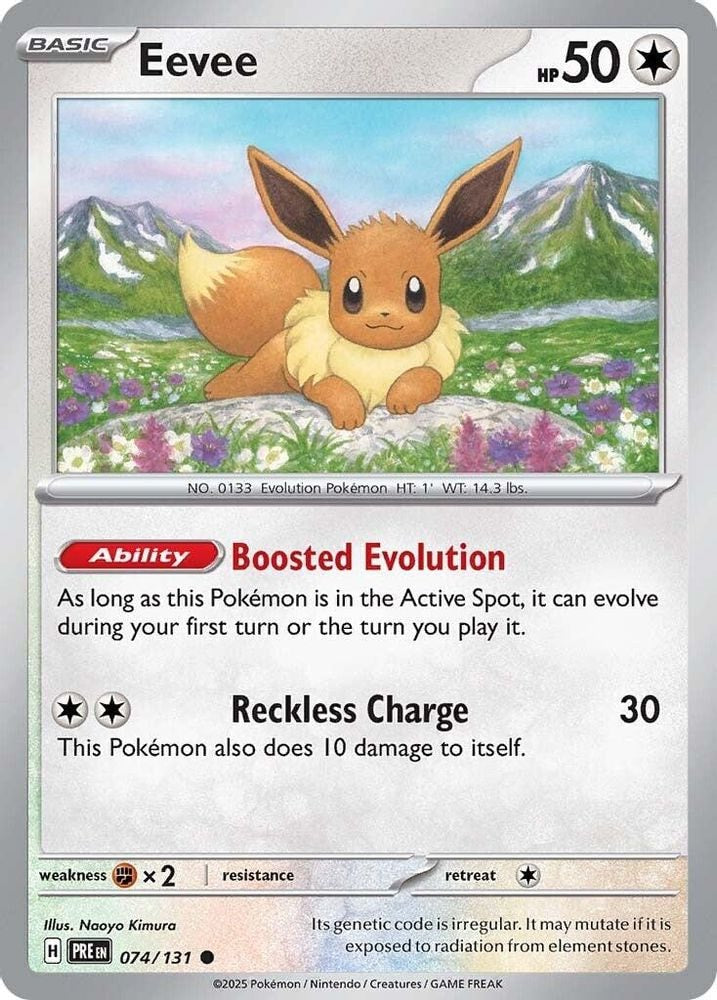 SV: Prismatic Evolutions (PRE) - Eevee (#074/131, Common) ()