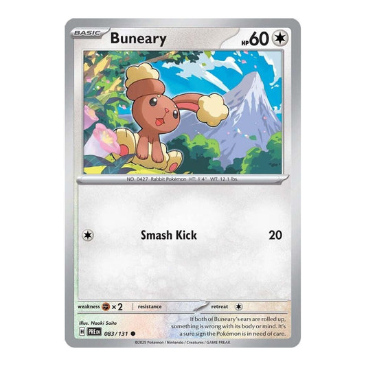 SV: Prismatic Evolutions (PRE) - Buneary (#083/131) (Near Mint)