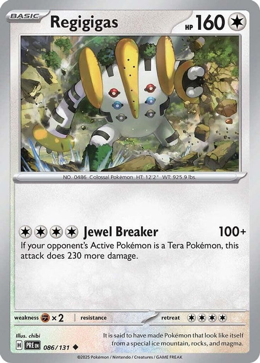 SV: Prismatic Evolutions (PRE) - Regigigas (#086/131, Uncommon) ()
