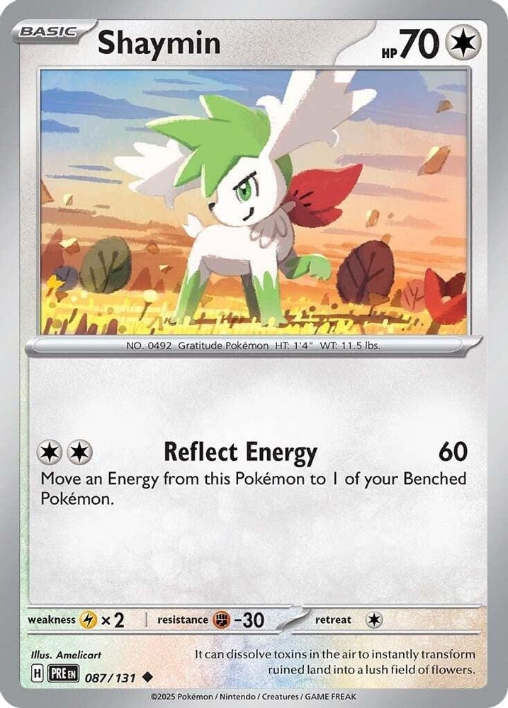 SV: Prismatic Evolutions (PRE) - Shaymin (#087/131, Uncommon) ()
