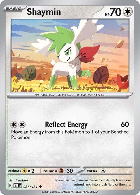 SV: Prismatic Evolutions (PRE) - Shaymin (#087/131, Uncommon) ()