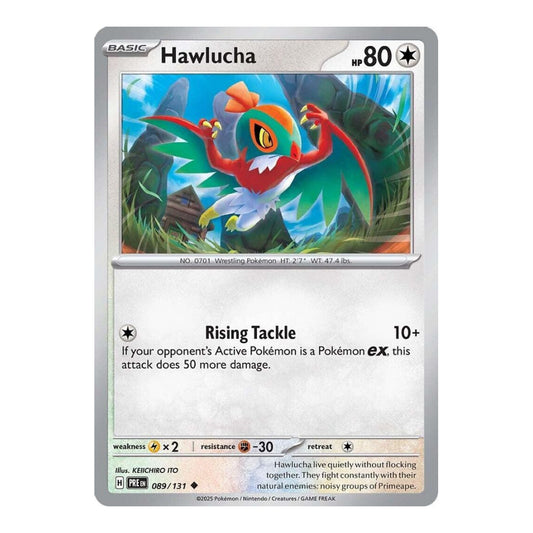 SV: Prismatic Evolutions (PRE) - Hawlucha (#089/131) (Near Mint)