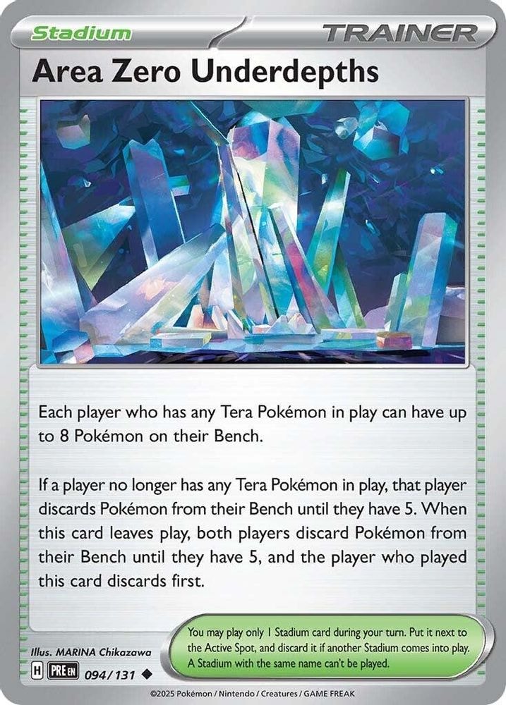 SV: Prismatic Evolutions (PRE) - Area Zero Underdepths (#094/131, Uncommon) ()