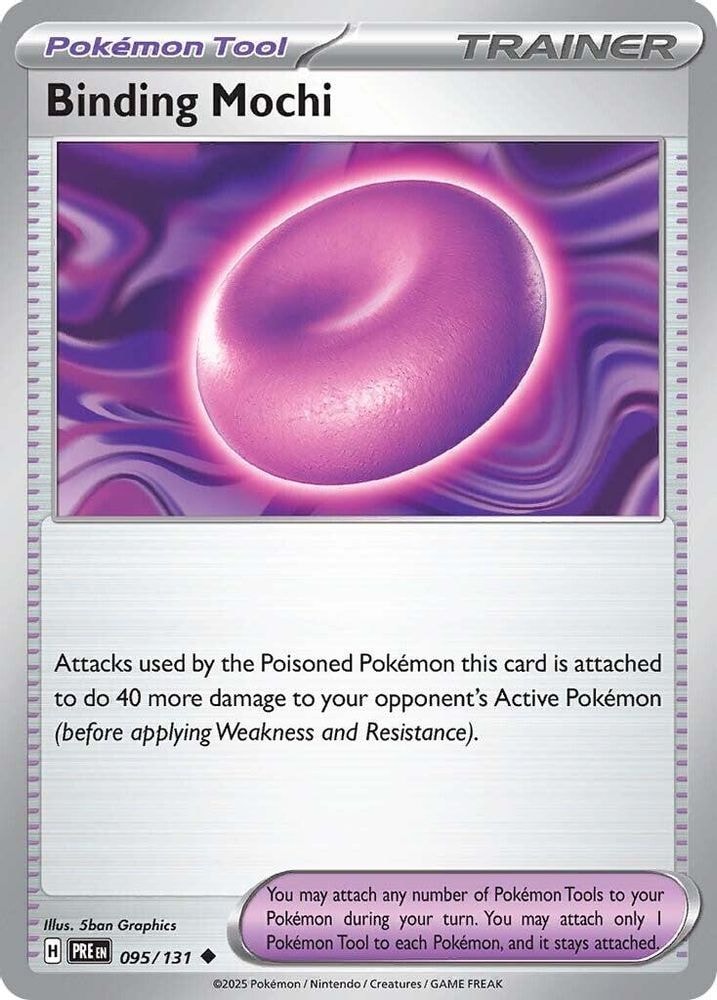 SV: Prismatic Evolutions (PRE) - Binding Mochi (#095/131, Uncommon) ()
