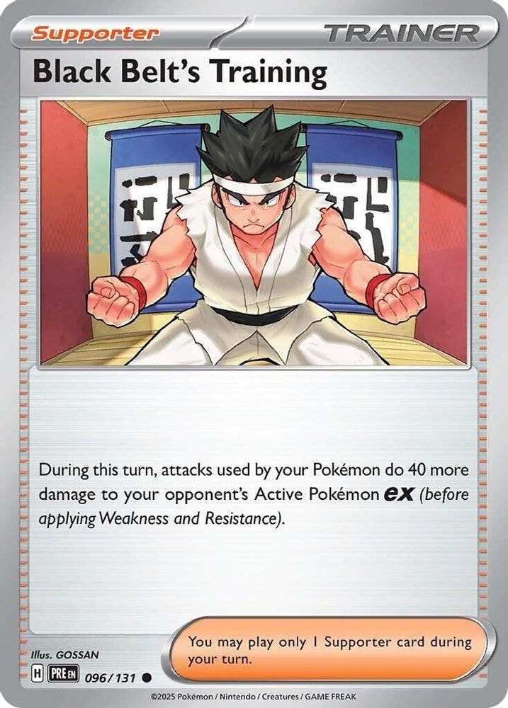SV: Prismatic Evolutions (PRE) - Black Belt's Training - 096/131 (#096/131, Common) ()