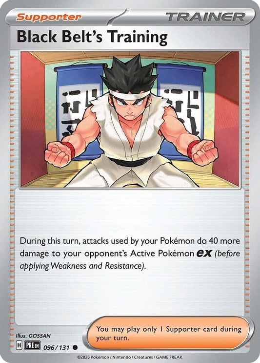 SV: Prismatic Evolutions (PRE) - Black Belt's Training - 096/131 (#096/131, Common) ()