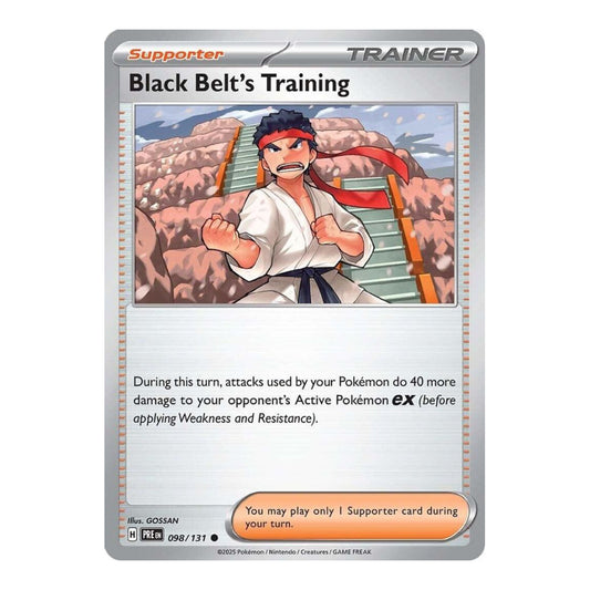 SV: Prismatic Evolutions (PRE) - Black Belts Training 098 131 (#098/131) (Near Mint)