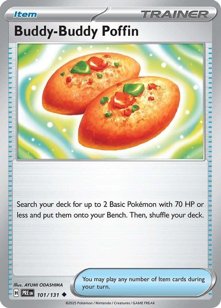 SV: Prismatic Evolutions (PRE) - Buddy-Buddy Poffin (#101/131, Uncommon) ()