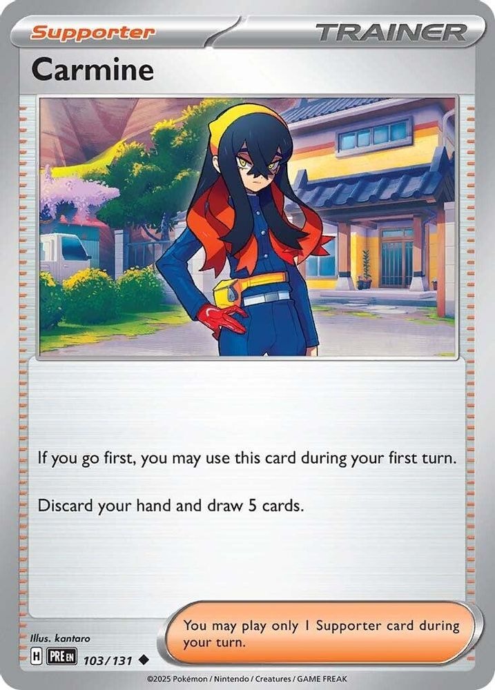 SV: Prismatic Evolutions (PRE) - Carmine (#103/131, Uncommon) ()