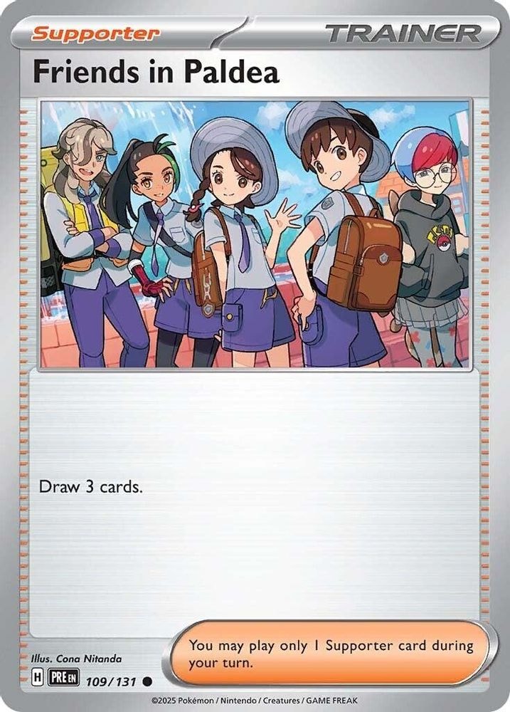 SV: Prismatic Evolutions (PRE) - Friends in Paldea - 109/131 (#109/131, Common) ()