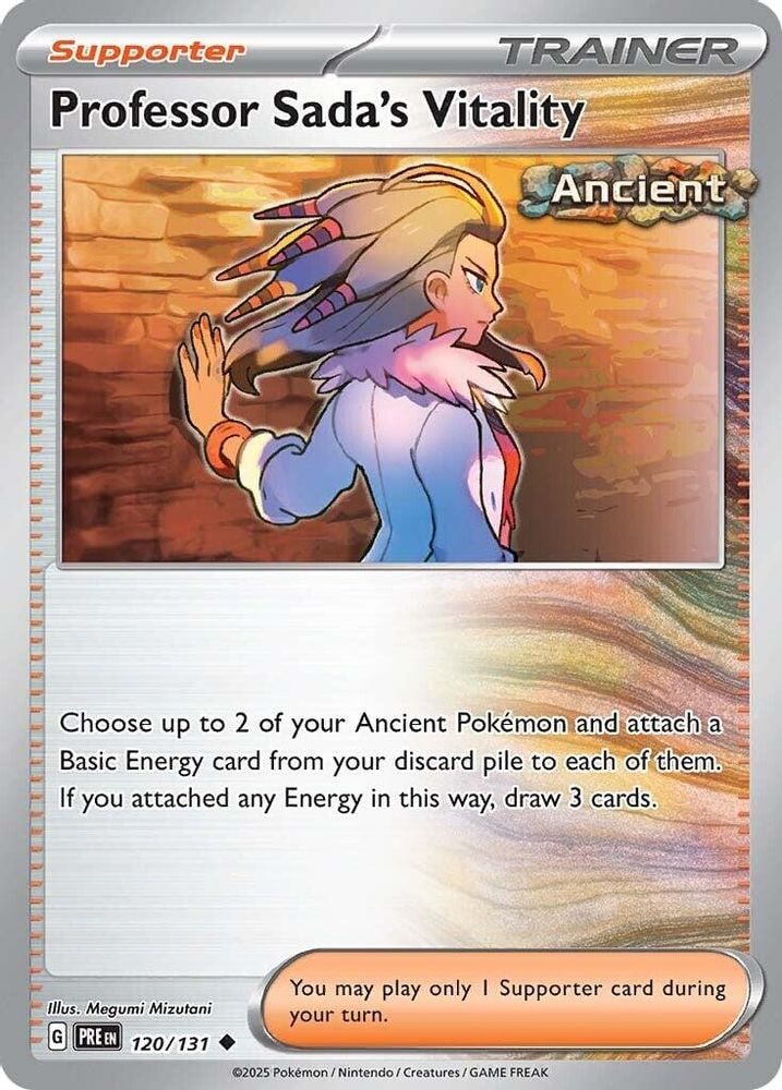 SV: Prismatic Evolutions (PRE) - Professor Sada's Vitality (#120/131, Uncommon) ()