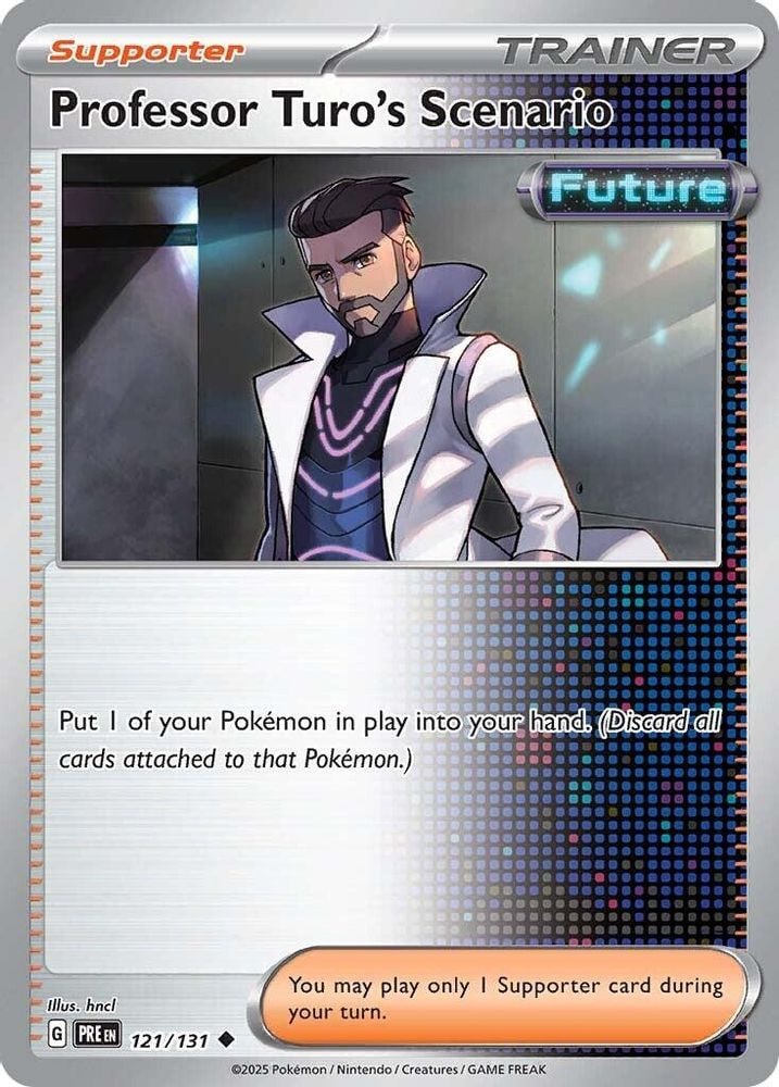 SV: Prismatic Evolutions (PRE) - Professor Turo's Scenario (#121/131, Uncommon) ()
