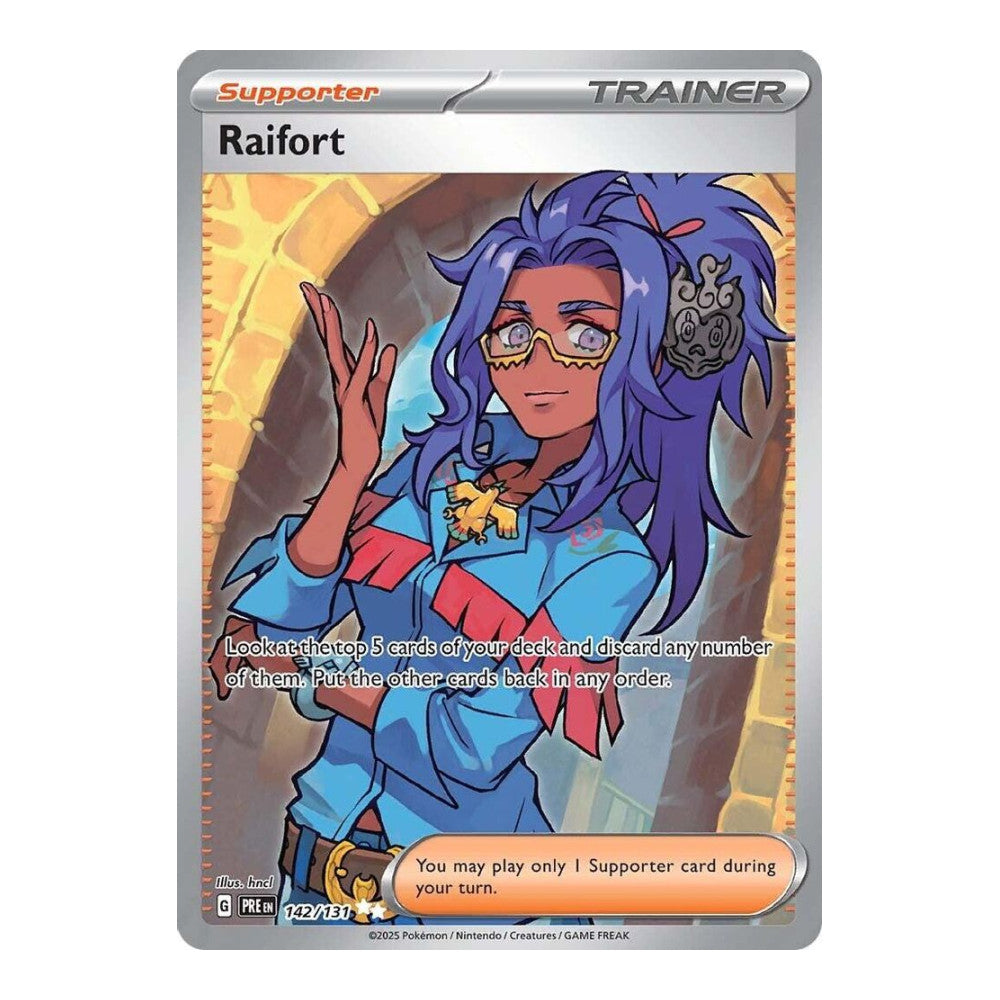 SV: Prismatic Evolutions (PRE) - Raifort (#142/131) (Near Mint)