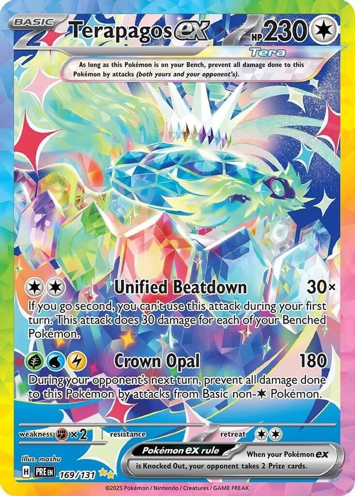SV: Prismatic Evolutions (PRE) - Terapagos ex - 169/131 (#169/131, Special Illustration Rare) ()