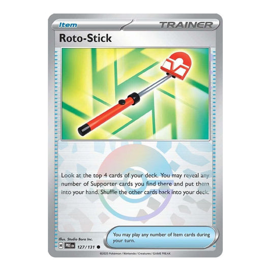 SV: Prismatic Evolutions (PRE) - Roto-Stick (Poke Ball Pattern) (#127/131) (Near Mint)