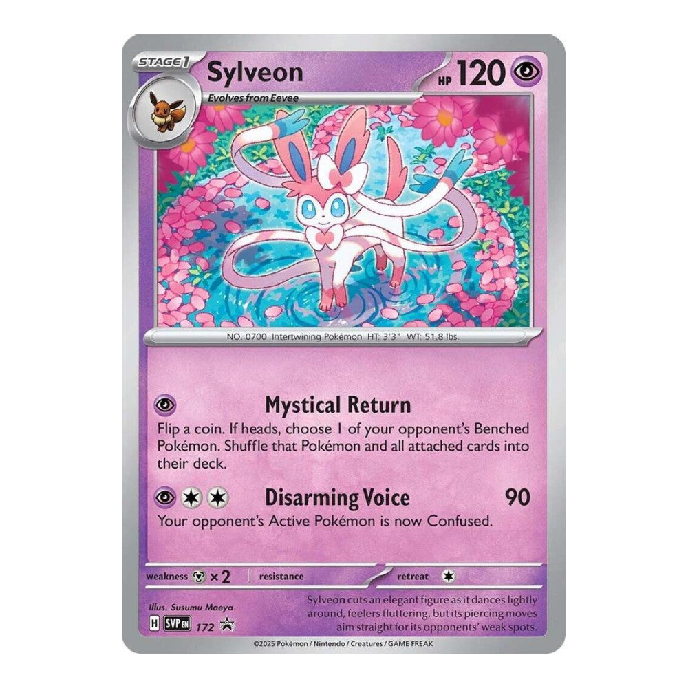 SV: Scarlet & Violet Promo Cards (SVP) - Sylveon - 172 (Cosmos Holo) (#172) (Near Mint)
