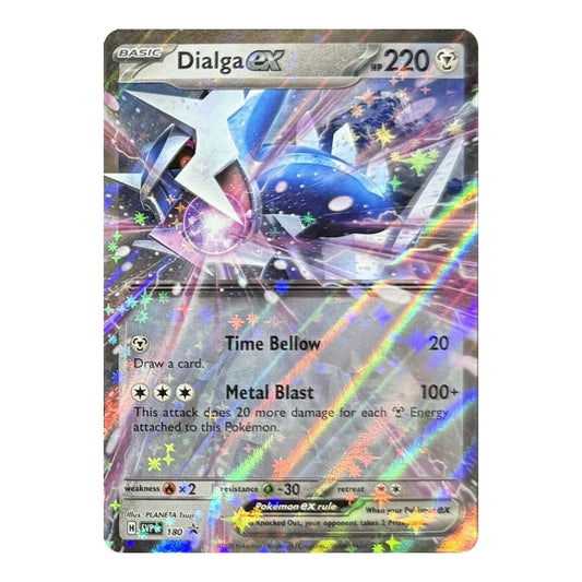SV: Scarlet & Violet Promo Cards (SVP) - Dialga ex - 180 (#180) (Near Mint)