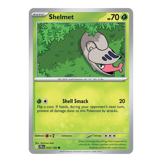 SV09: Journey Together (JTG) - Shelmet (#012/159) (Near Mint)