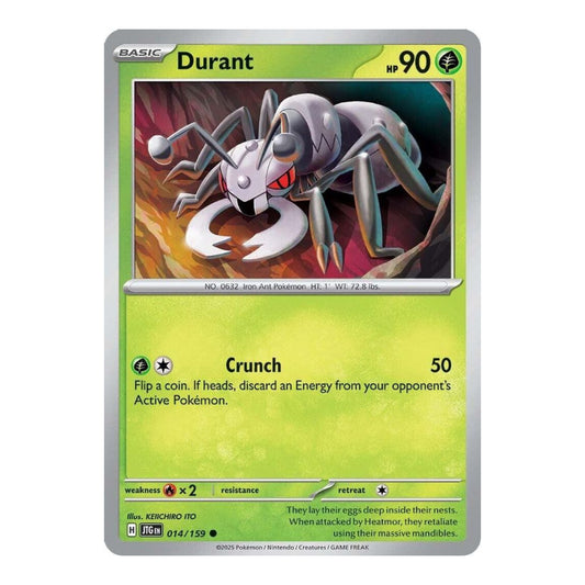 SV09: Journey Together (JTG) - Durant (#014/159) (Near Mint)