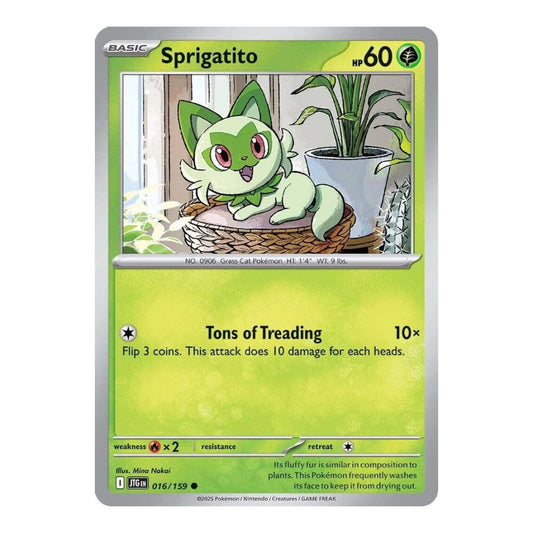 SV09: Journey Together (JTG) - Sprigatito (#016/159) (Near Mint)