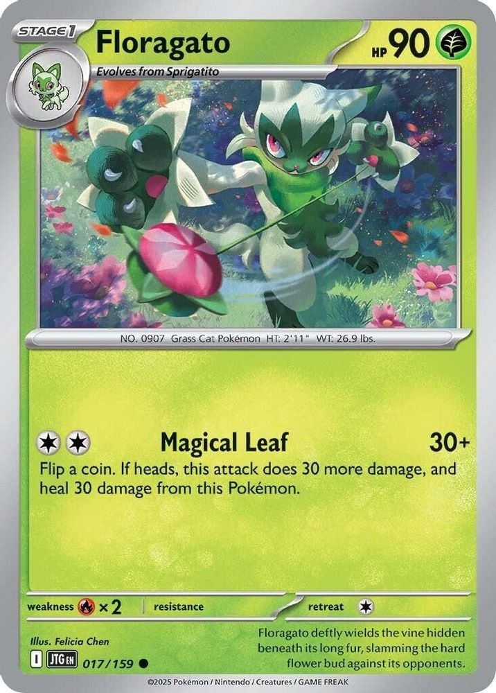 SV09: Journey Together (JTG) - Floragato (#017/159, Common) ()