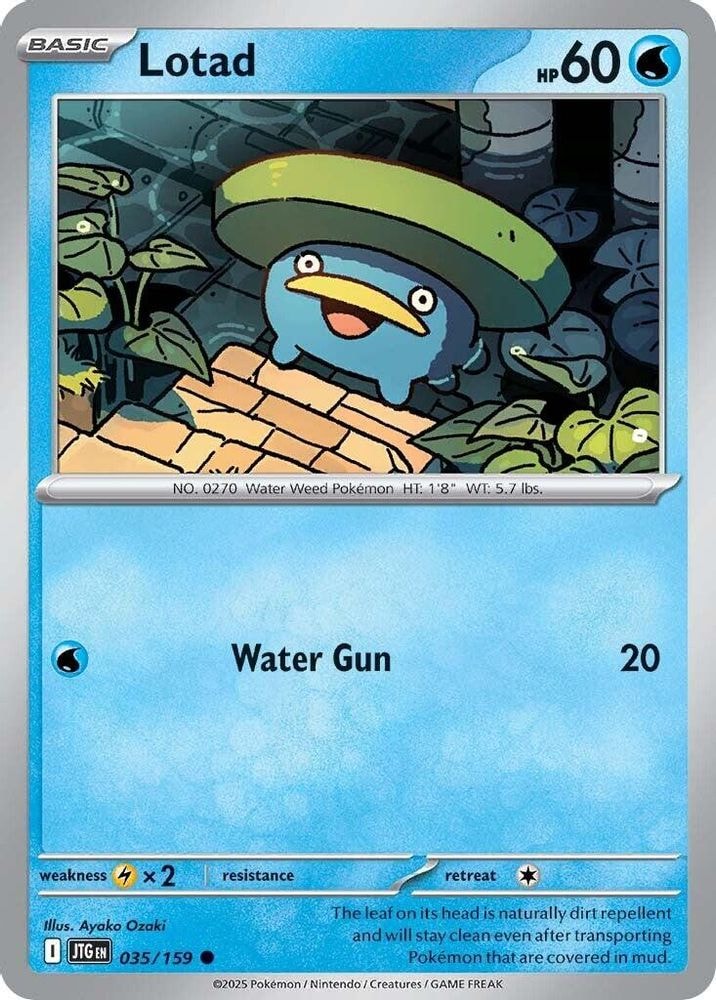 SV09: Journey Together (JTG) - Lotad (#035/159, Common) ()