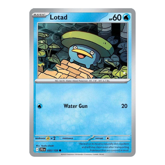 SV09: Journey Together (JTG) - Lotad (#035/159) (Near Mint)