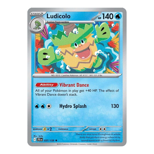 SV09: Journey Together (JTG) - Ludicolo (#037/159) (Near Mint)
