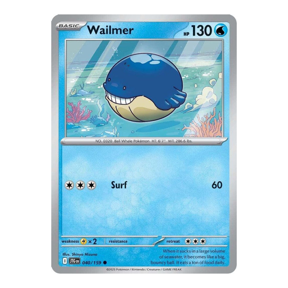 SV09: Journey Together (JTG) - Wailmer (#040/159)