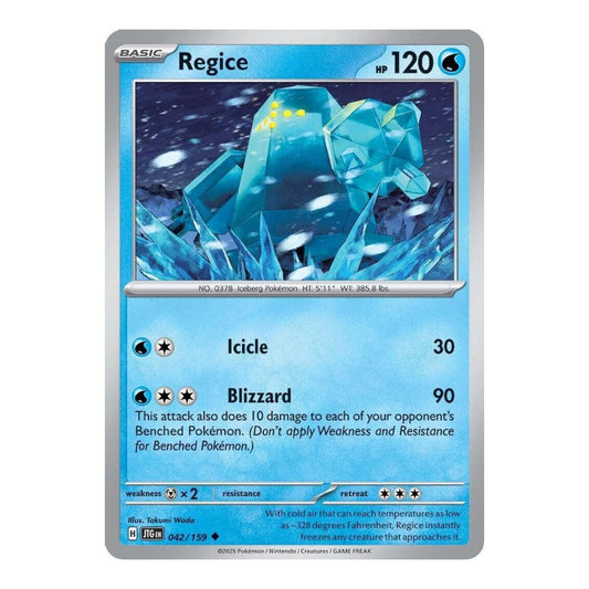 SV09: Journey Together (JTG) - Regice (#042/159)