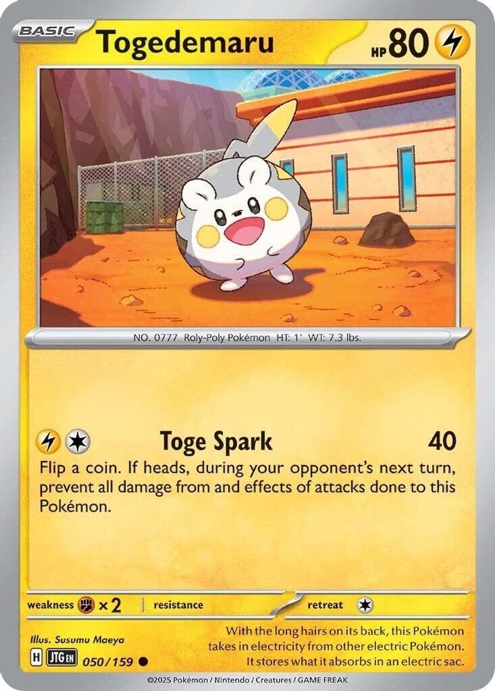 SV09: Journey Together (JTG) - Togedemaru (#050/159, Common) ()