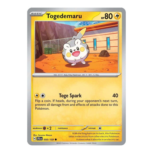 SV09: Journey Together (JTG) - Togedemaru (#050/159) (Near Mint)