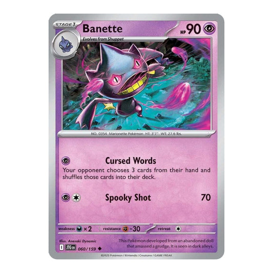 SV09: Journey Together (JTG) - Banette (#060/159) (Near Mint)