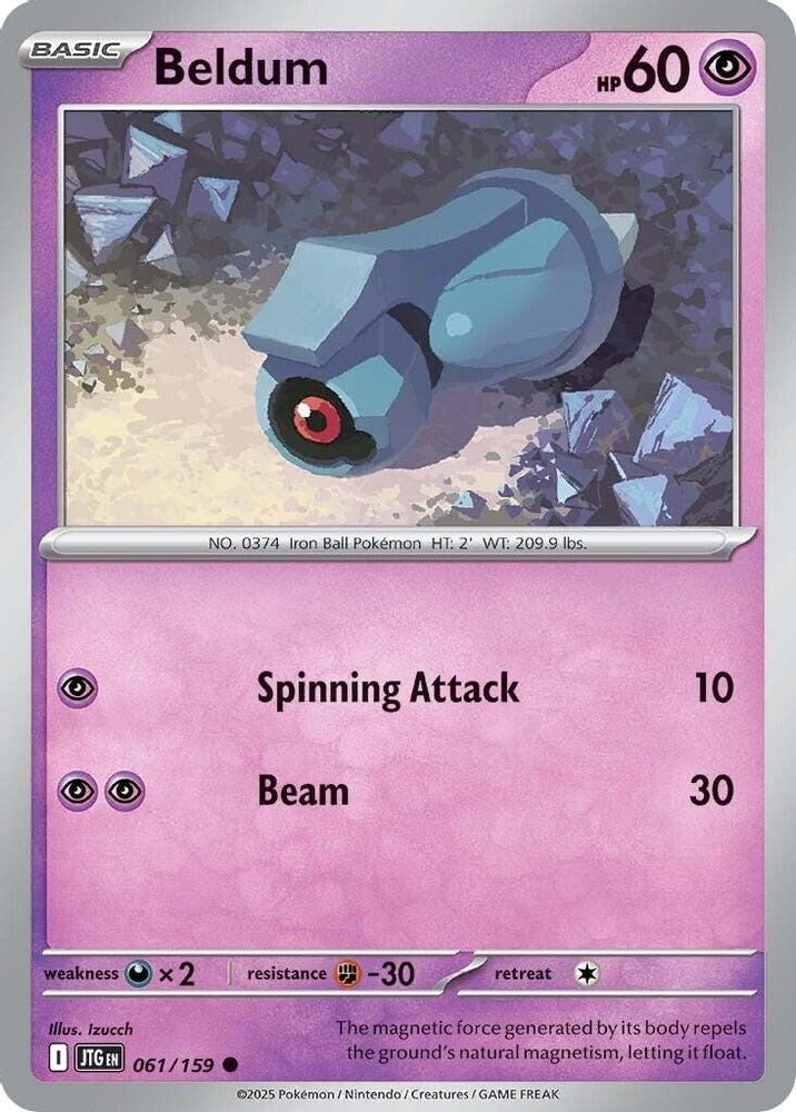 SV09: Journey Together (JTG) - Beldum (#061/159, Common) ()