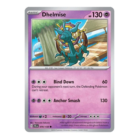 SV09: Journey Together (JTG) - Dhelmise (#070/159) (Near Mint)