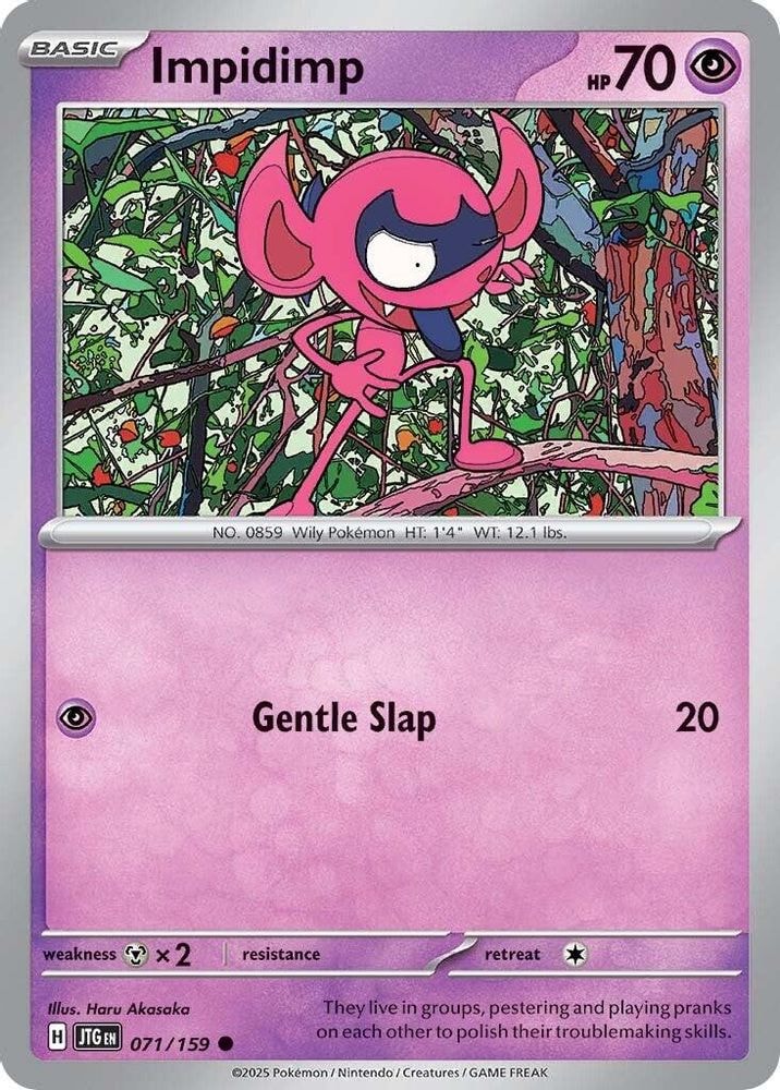 SV09: Journey Together (JTG) - Impidimp (#071/159, Common) ()