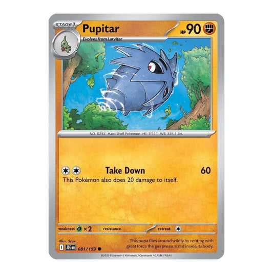SV09: Journey Together (JTG) - Pupitar (#081/159) (Near Mint)