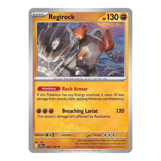 SV09: Journey Together (JTG) - Regirock (#082/159) (Near Mint)