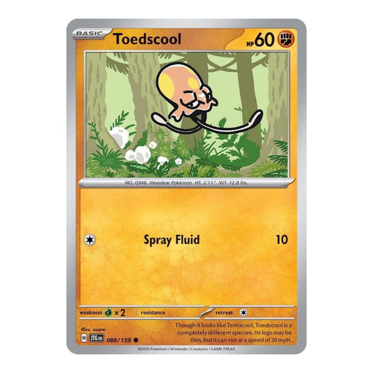 SV09: Journey Together (JTG) - Toedscool (#088/159) (Near Mint)