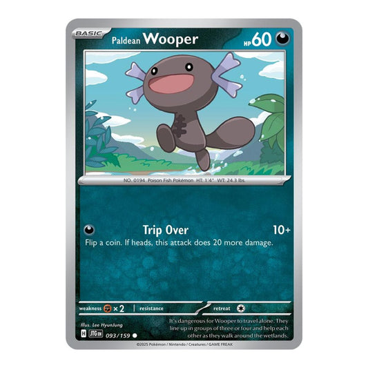 SV09: Journey Together (JTG) - Paldean Wooper (#093/159) (Near Mint)