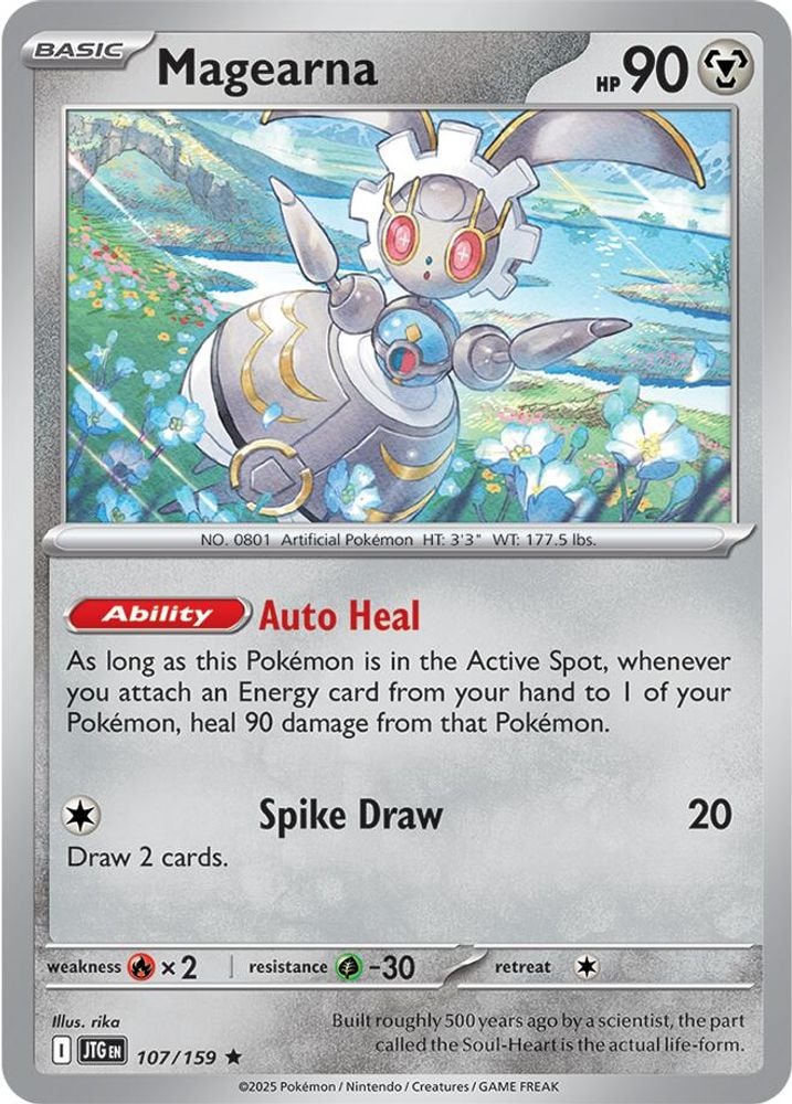 SV09: Journey Together (JTG) - Magearna (#107/159, Rare) ()