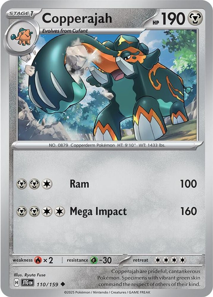 SV09: Journey Together (JTG) - Copperajah (#110/159, Uncommon) ()