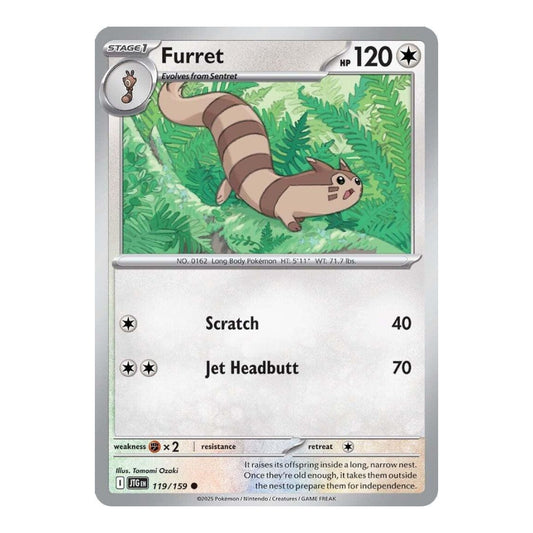 SV09: Journey Together (JTG) - Furret 119 159 (#119/159) (Near Mint)