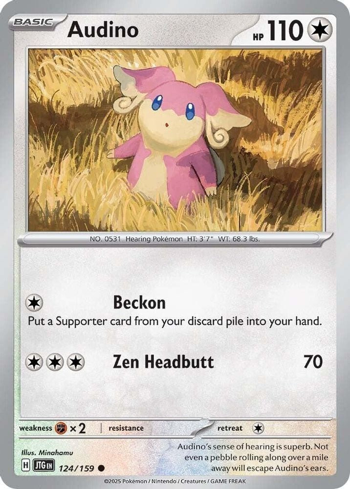 SV09: Journey Together (JTG) - Audino (#124/159, Common) ()