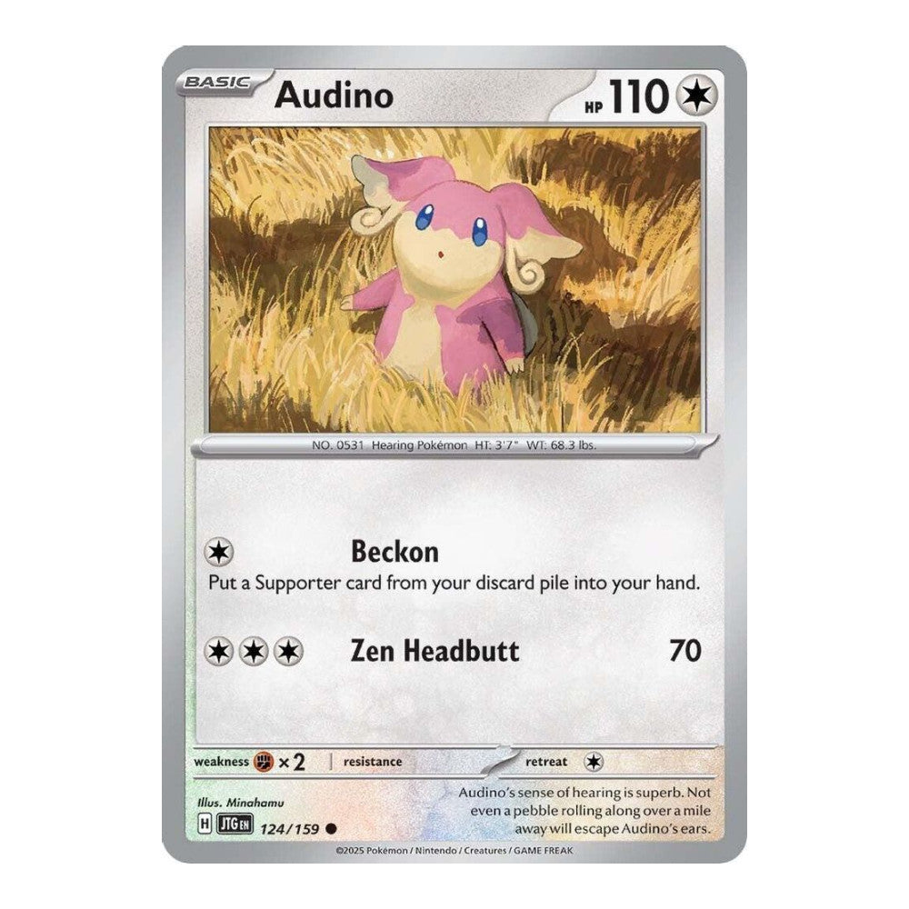 SV09: Journey Together (JTG) - Audino (#124/159)